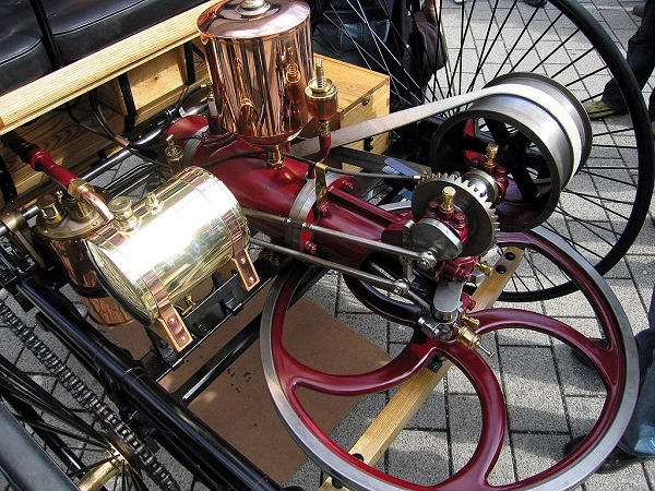 Benz Patent-Motorwagen'in Motoru