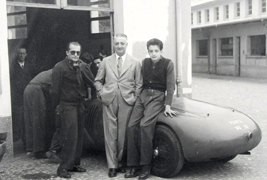 Enzo ve Dino Ferrari 1947