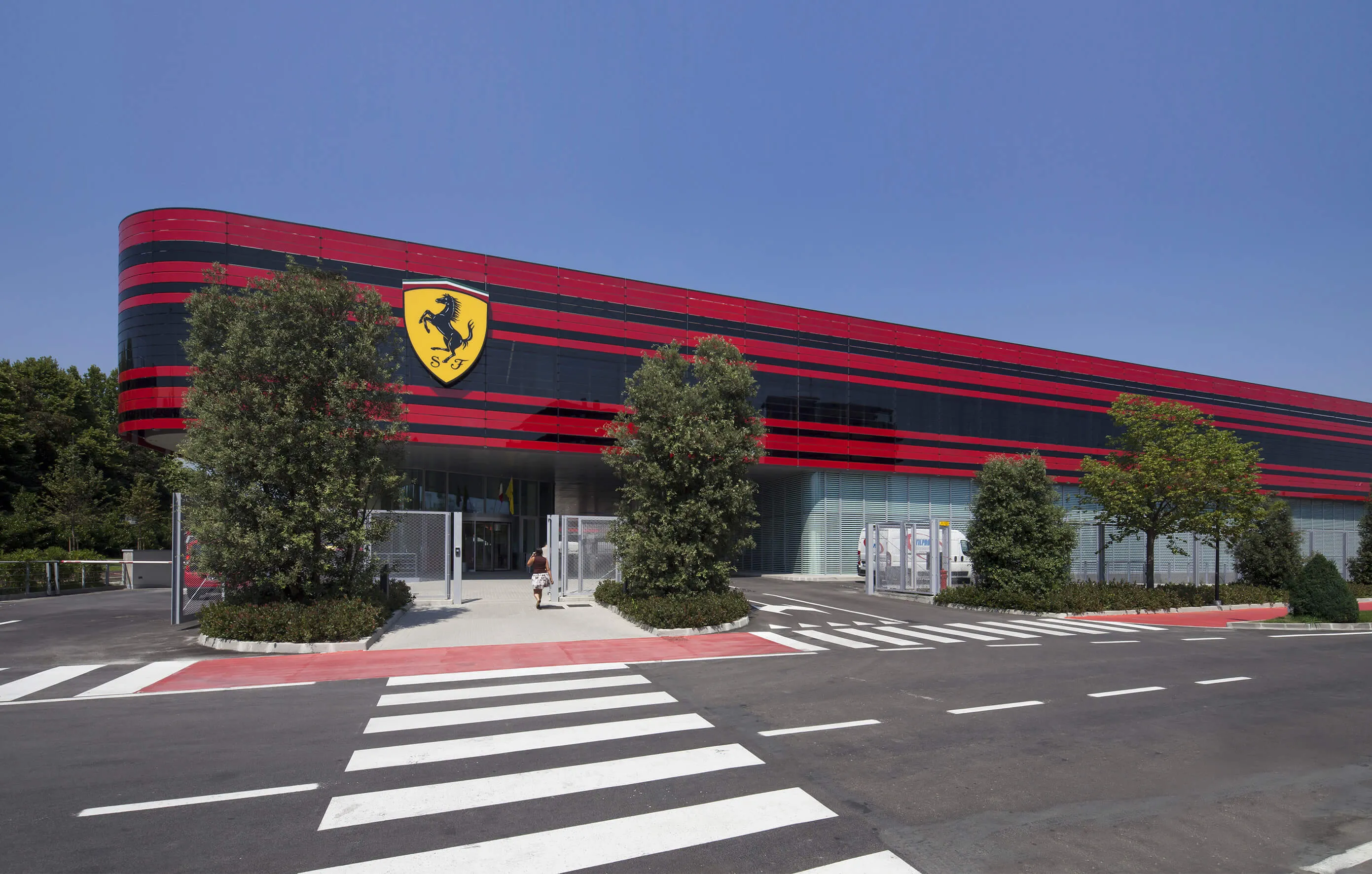 Ferrari genel merkezi Maranello İtalya