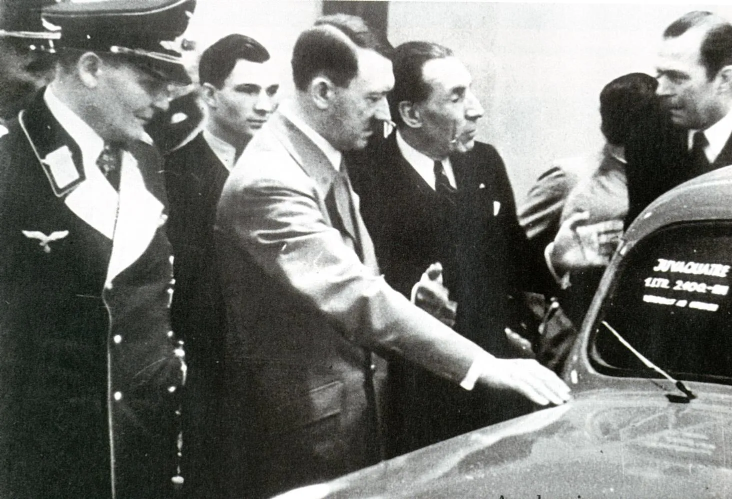Hermann Göring, Adolf Hitler ve Louis Renault - Berlin 1939