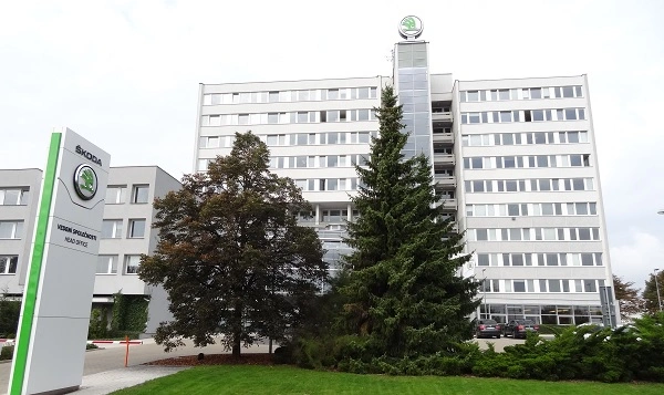Mladá Boleslav'daki Skoda genel merkezi